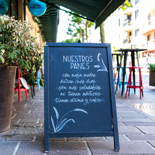 exterior de panaderia hondarribia